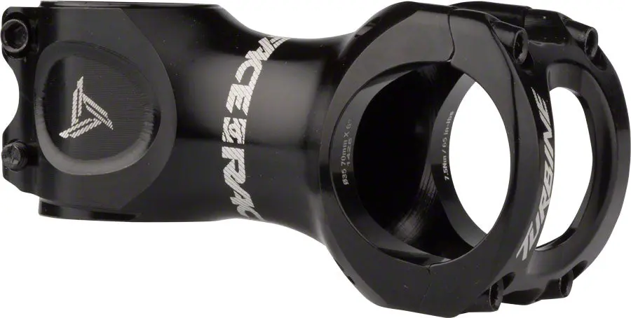 Raceface Turbine 35 Stem - 80Mm 35 Clamp +/-6 1 1/8 Aluminum Black 1