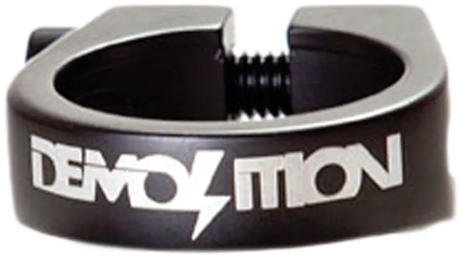 Demolition Lightning Seatpost Clamp 28.6Mm Blk 1