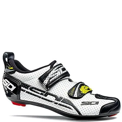 Sidi T-4 Air Carbon Shoe White/Blk 1