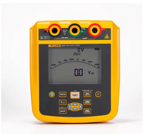 Fluke 1535 And 1537 Insulation Resistance Meter 1