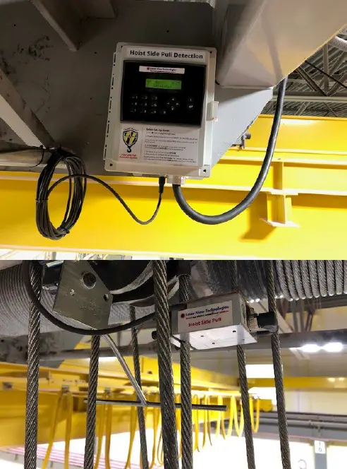 Crane Sentry® Wire Rope Hoist Side Pull Detection 1