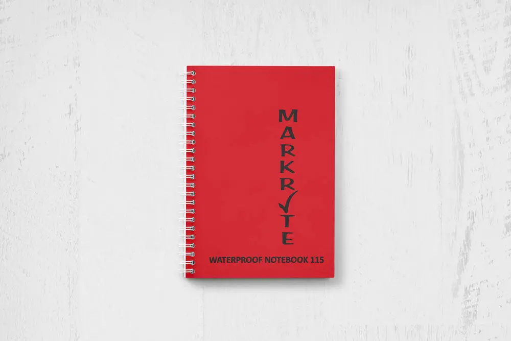 Markrite Bks106s Two Ruled Vertical & Lines - Side Opening Notebooks 1
