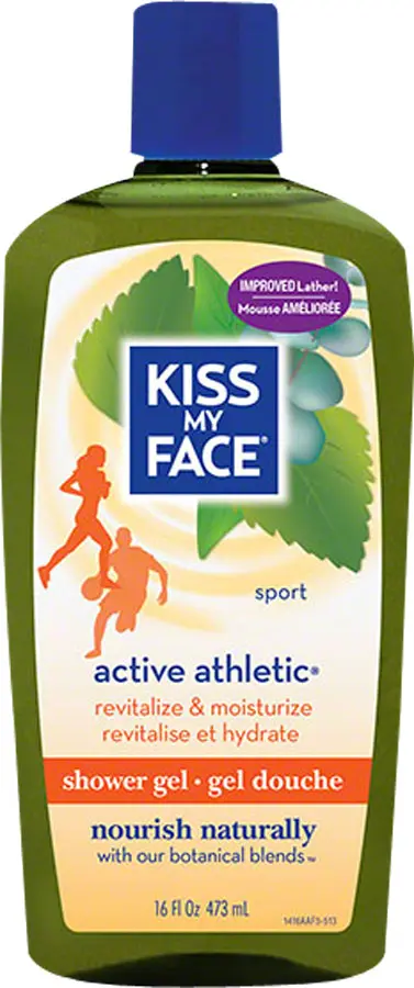 Kiss My Face Active Athletic Shower Gel 1