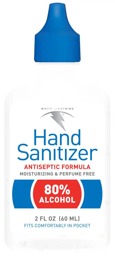 White Lightning Hand Sanitizer 1