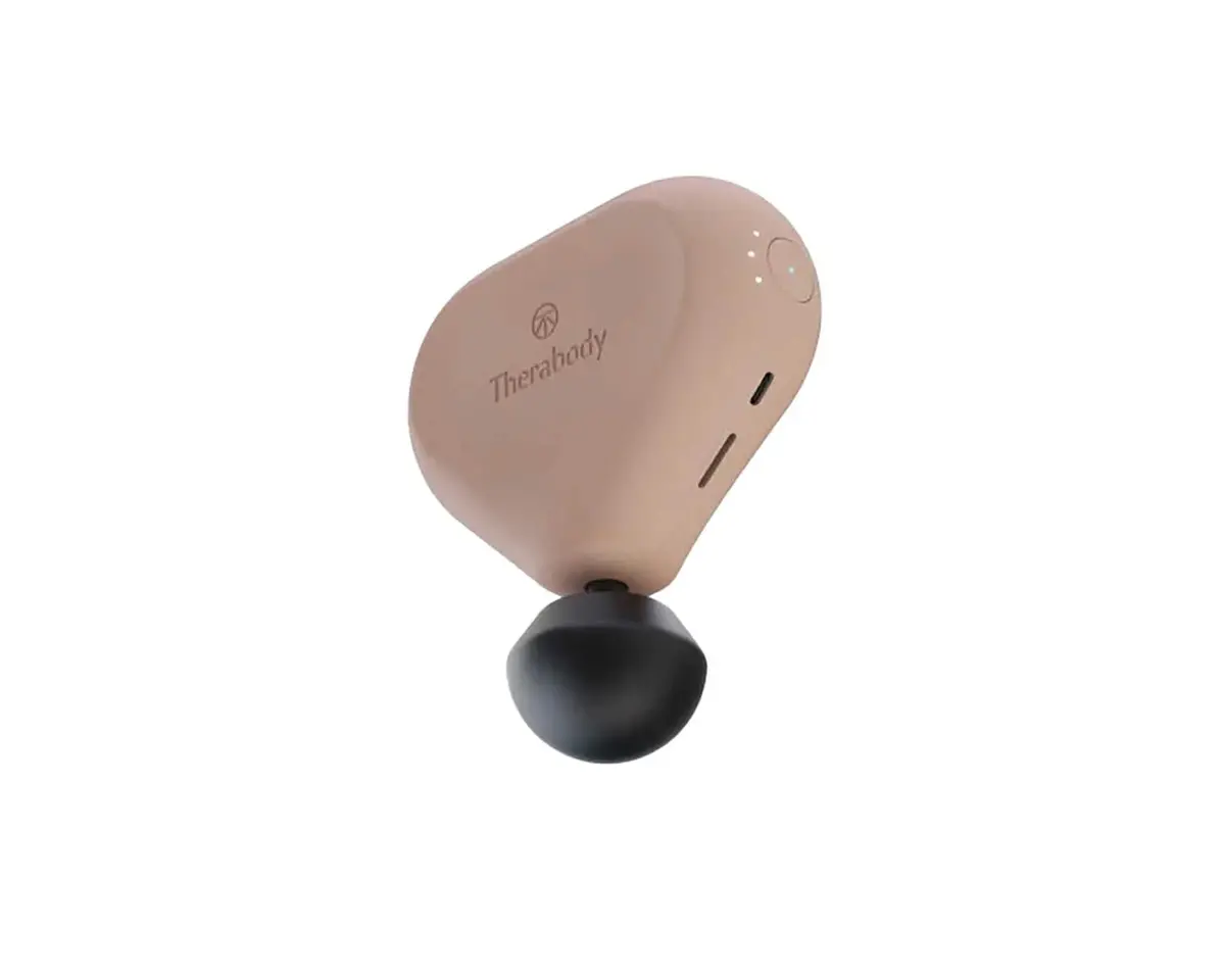 Theragun Mini Desert Rose 1