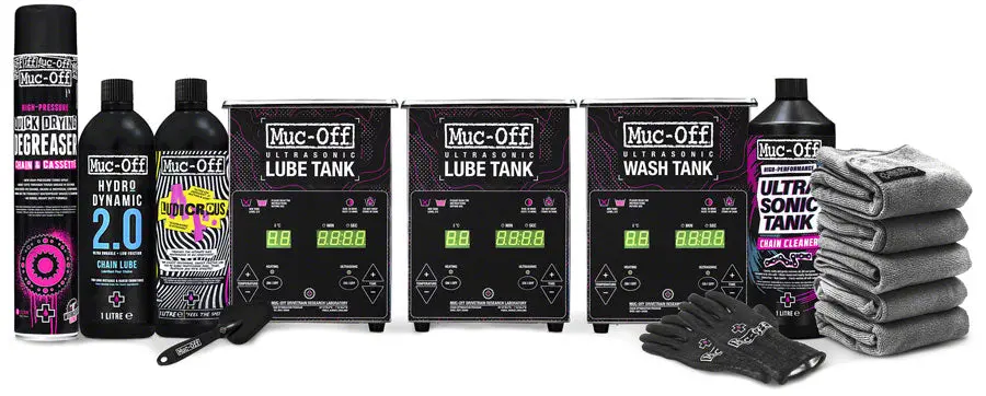 Muc-Off Ultrasonic Optimization Bundle (Inc Fluid) 1