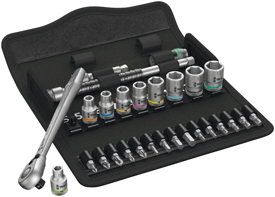Wera 8100 Zyklop Metal Ratchet Set 1