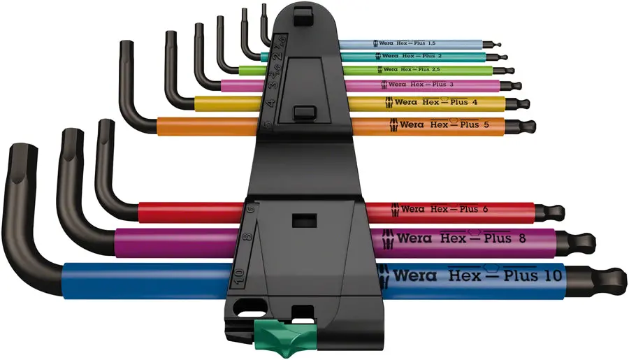 Wera 950/9 Hex-Plus L-Key Hex Wrench Set 2