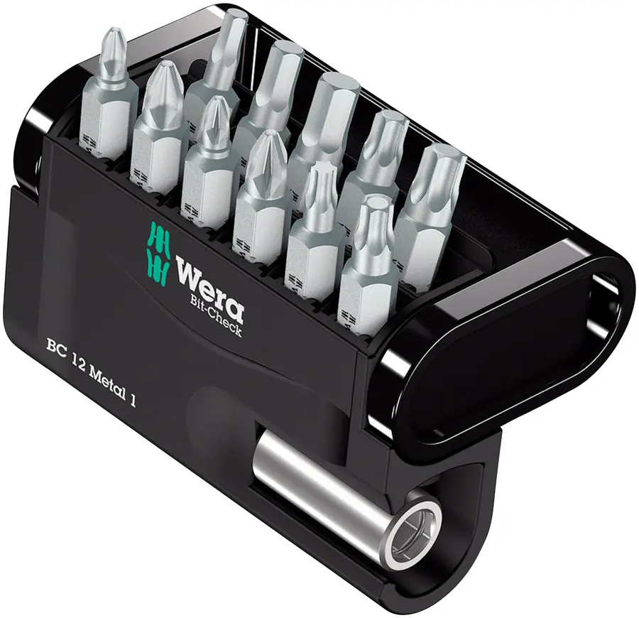 Wera Bit-Check 12 Metal Bit 1 Bit Holder & Bit Set 1
