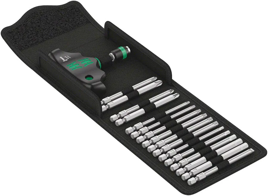 Wera Kraftform Kompakt 400 Screwdriver & Bit Set 1