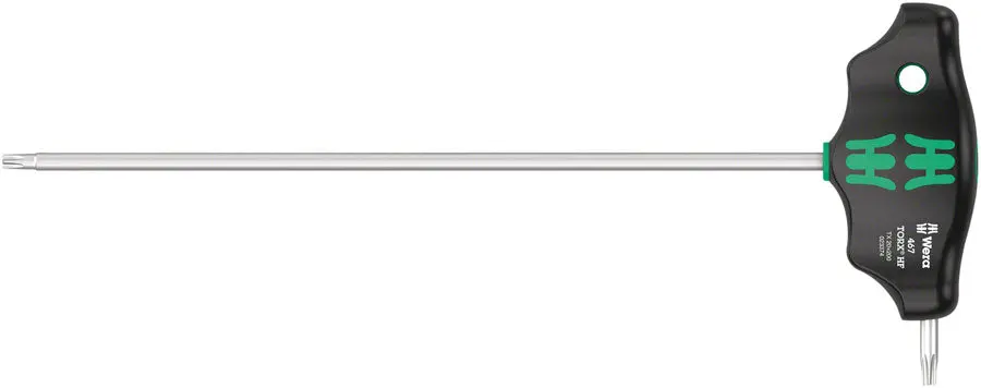 Wera 467 TX HF Torx T-Handle Wrench – TX20, 200mm
