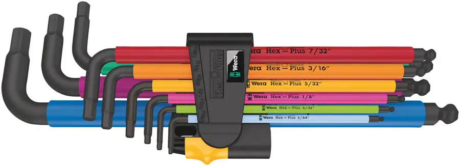 Wera 950/9 Hex-Plus Imperial L-Key Hex Wrech Set 1