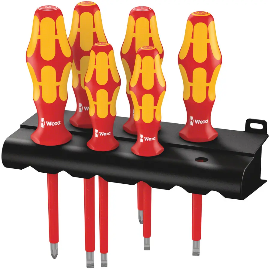 Wera Wera 160I/6 Vde-Insulated Screwdriver Set 1