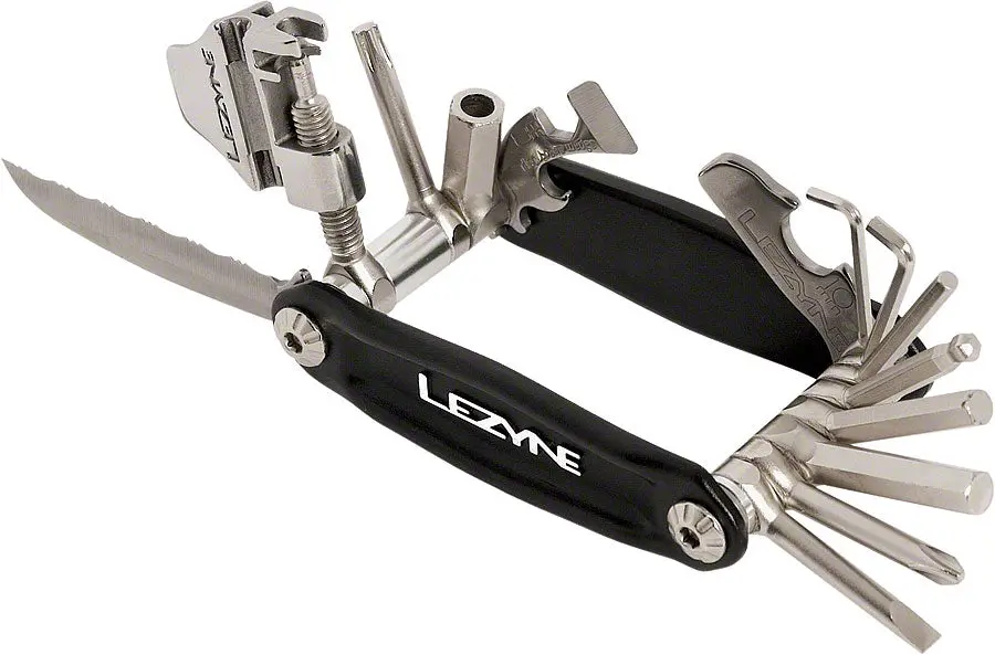 Lezyne Crv-20 Folding Multi-Tool Black 1