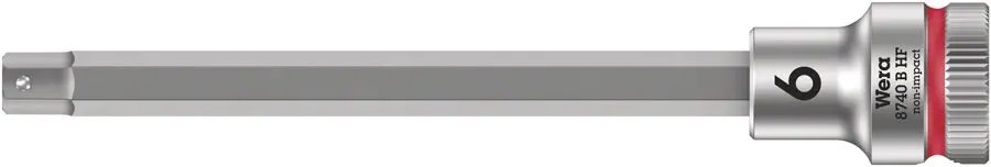 Wera 8740 B Hf Zyklop Bit Socket 3/8" 1