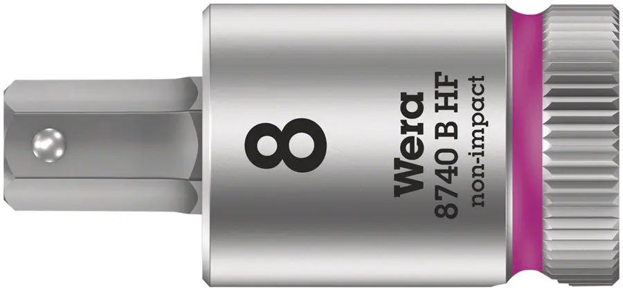 Wera 8740 B Hf Zyklop Bit Socket 3/8" 7