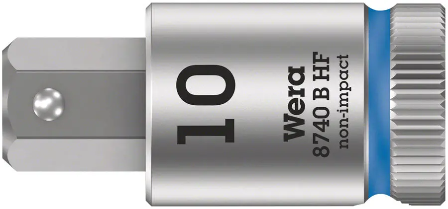 Wera 8740 B Hf Zyklop Bit Socket 3/8" 8