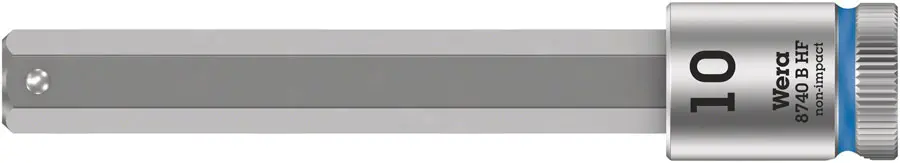 Wera 8740 B Hf Zyklop Bit Socket 3/8" 6