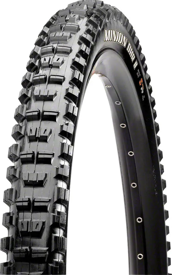 Maxxis Minion Dhr Ii Tire - 24 X 2.3 Clincher Folding Black Dual 1