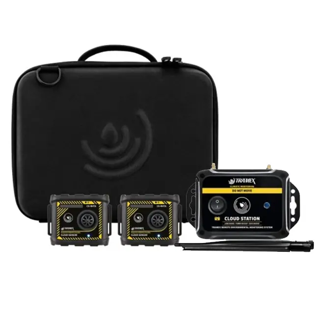 Tramex Trems-2 With 2 Ambient Cloud Sensors With Station In Allbag 1