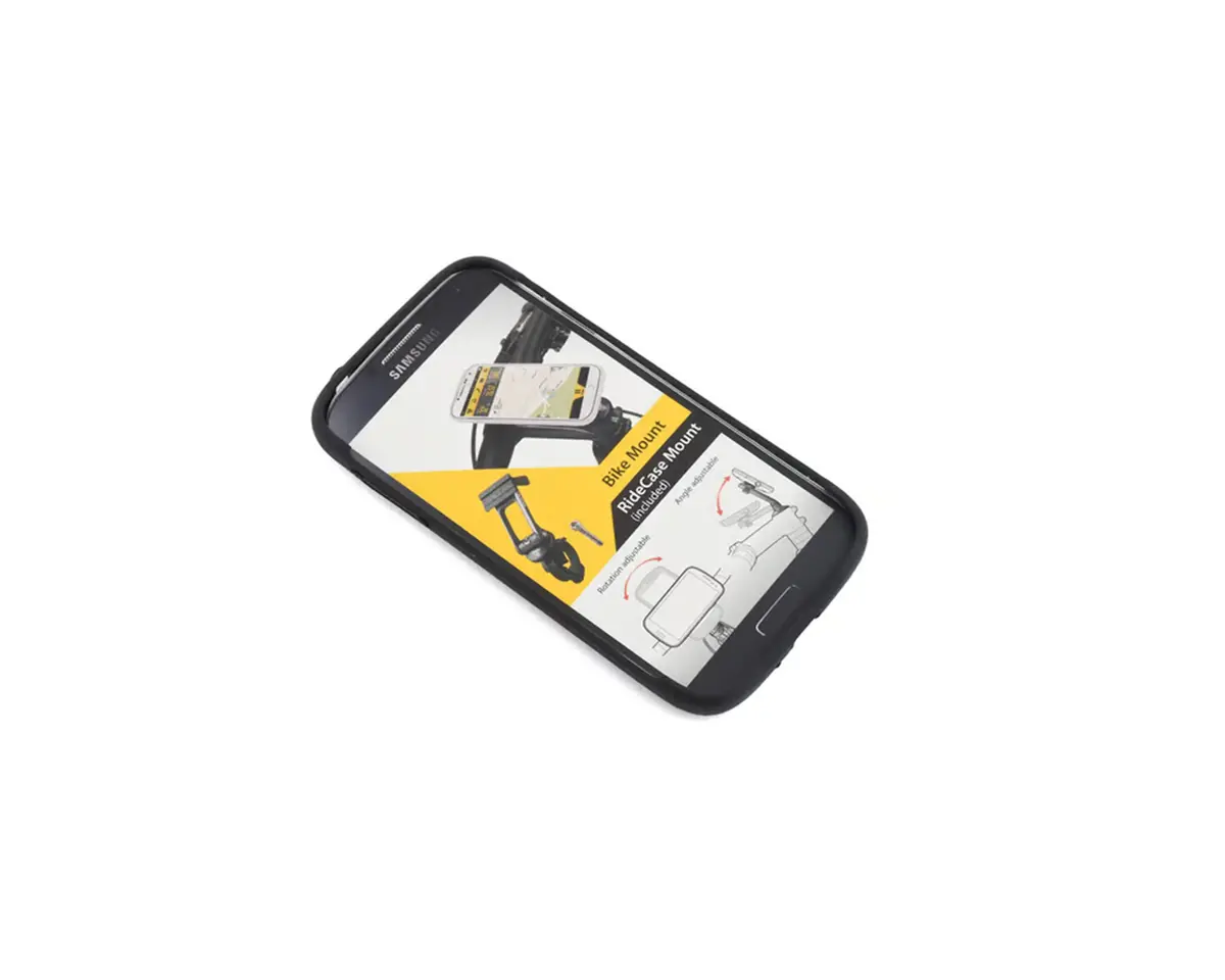 Topeak Ridecase Smart Phone Holder: Fits Samsung S4, Black 1