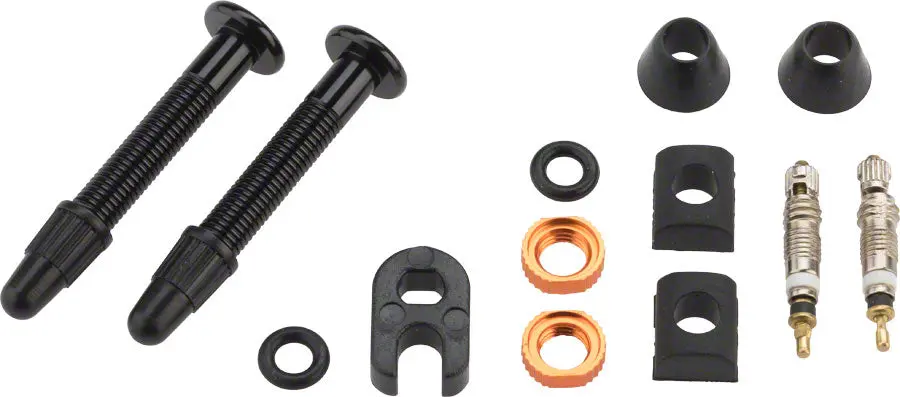 Orange Seal Versa Valve Tubeless Valve Stem 32Mm Pair 1