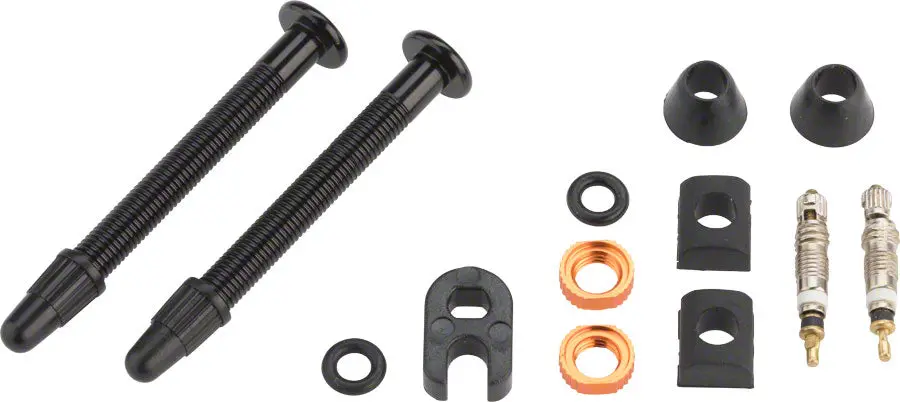 Orange Seal Versa Valve Tubeless Valve Stem 48Mm Pair 1