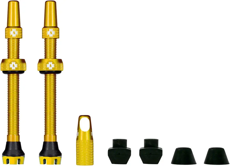 Muc-Off V2 Tubeless Valve Kit Gld 60Mm 1