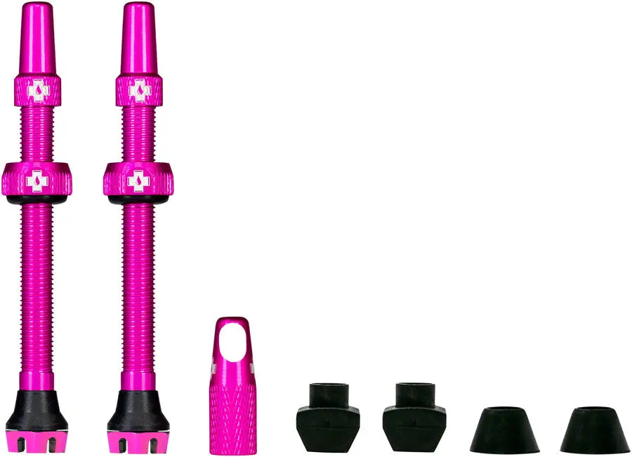 Muc-Off Tubeless Valves V2 -  Pink 60Mm 1
