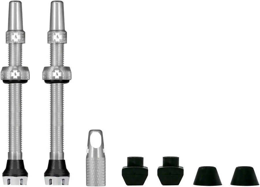 Muc-Off Tubeless Valves V2 -  Silver 60Mm 1