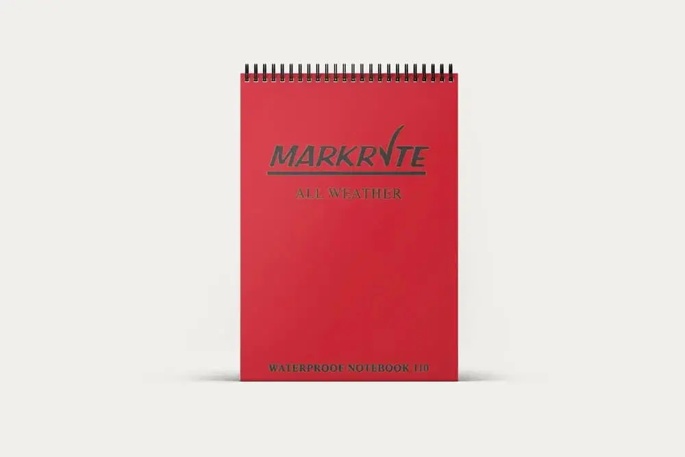 Markrite Bks101s Two Verticals & Lines - Top Opening Notebooks 1