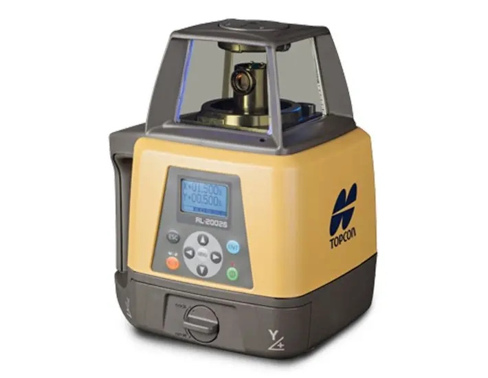 Topcon Rl-200 2S Dual Grade Rotating Laser (Rechargeable Premium Ls-100D Receiver & Remote Control) 1