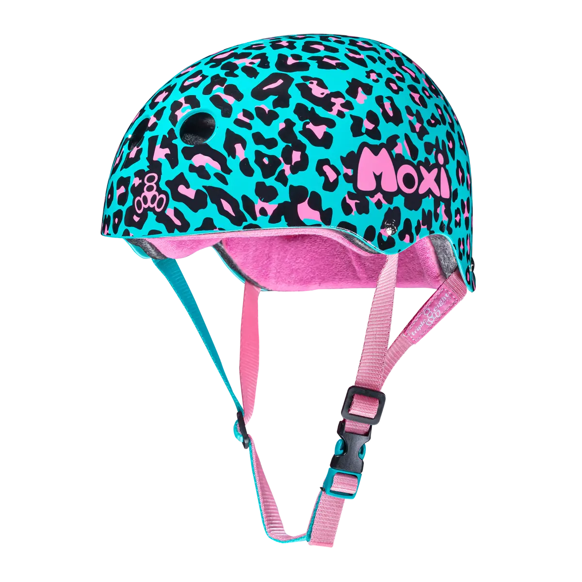 Moxi Helmet - Blue Leopard 1