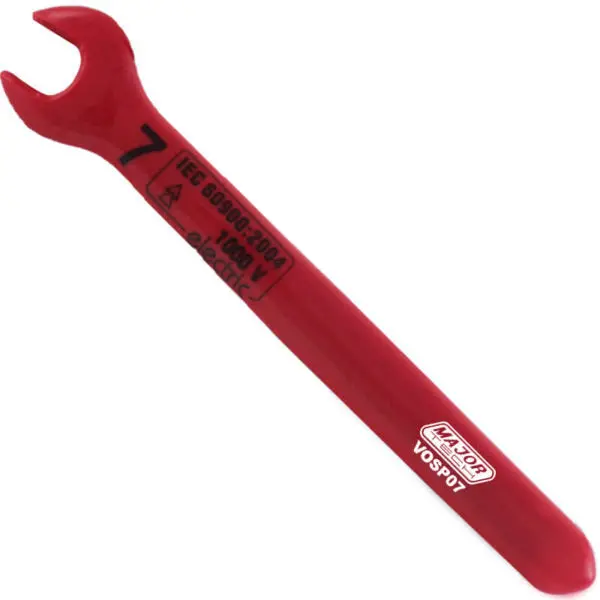 Major Tech Vde Single Open End Spanner, 1000V En 60900 12