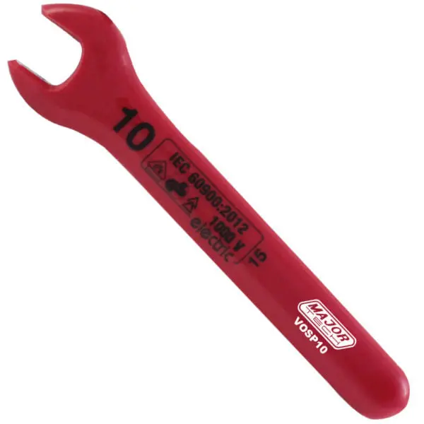 Major Tech Vde Single Open End Spanner, 1000V En 60900 10