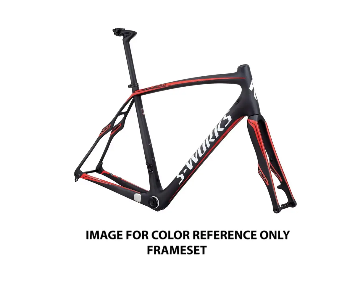 2016 Specialized S-Works Roubaix (Frameset Only) Sl4 Disc Carb/Rktred 54Cm 1