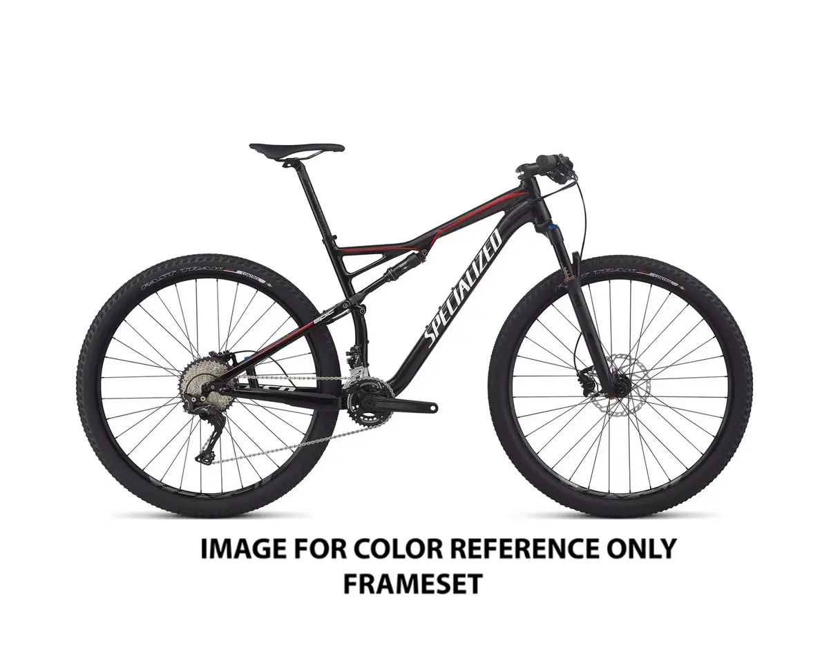2017 Specialized Epic Fsr Comp 29 (Frameset Only) Blk/Wht/Flored Xl 1