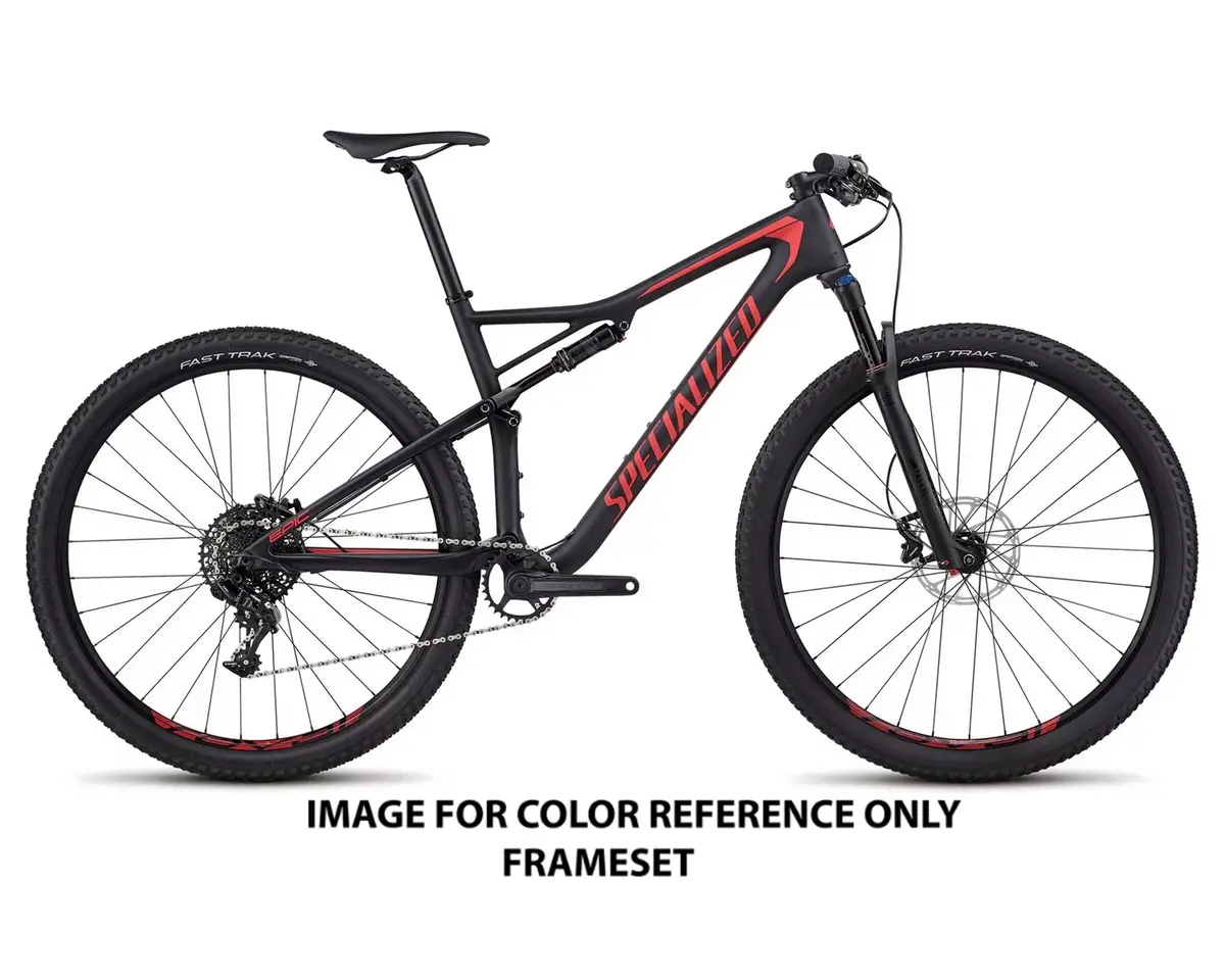 2018 Specialized Epic Comp 29 (Frameset Only) Blk/Flored Xl 1