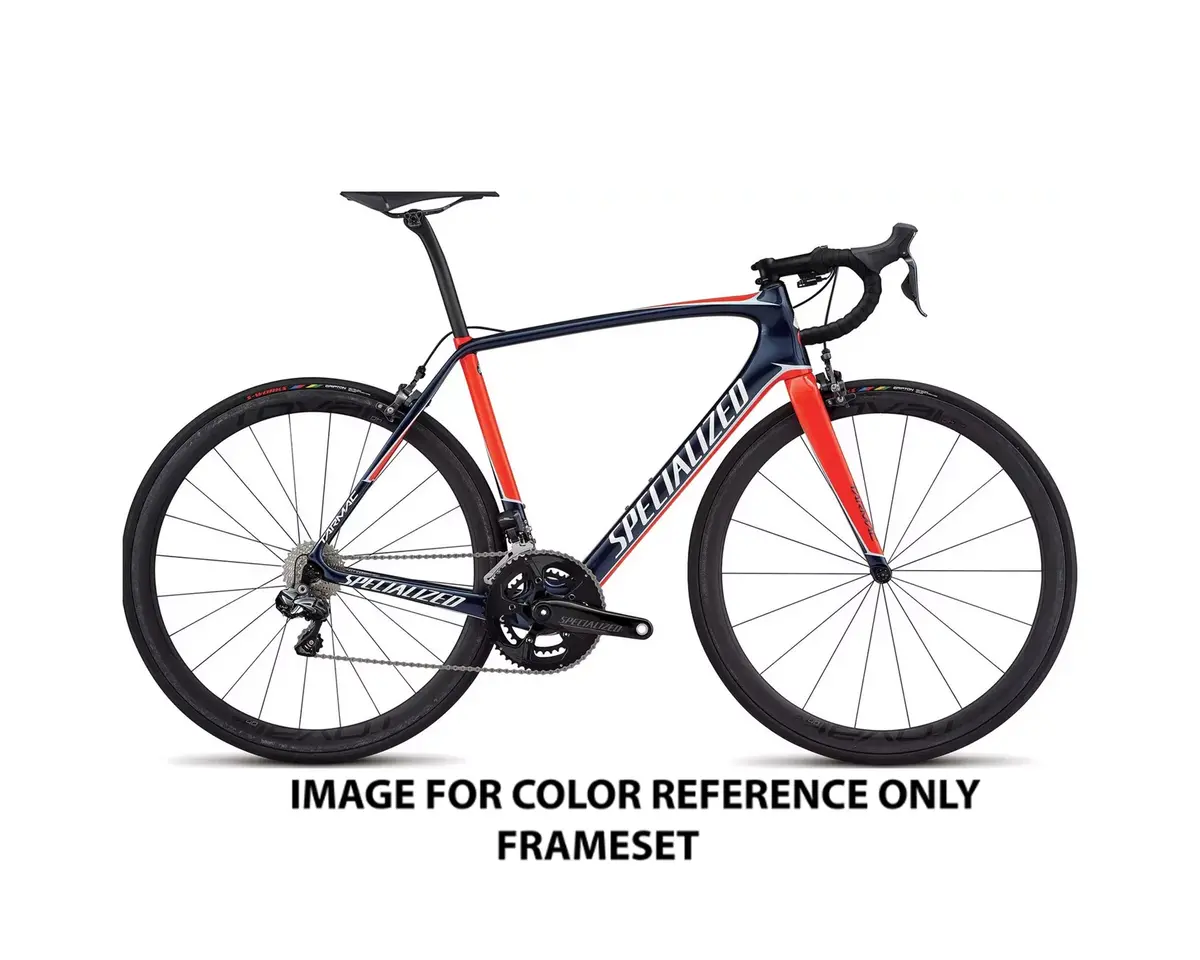 2017 Specialized Tarmac Pro Disc (Frameset Only) Carb/Char/Hyp 49Cm 1