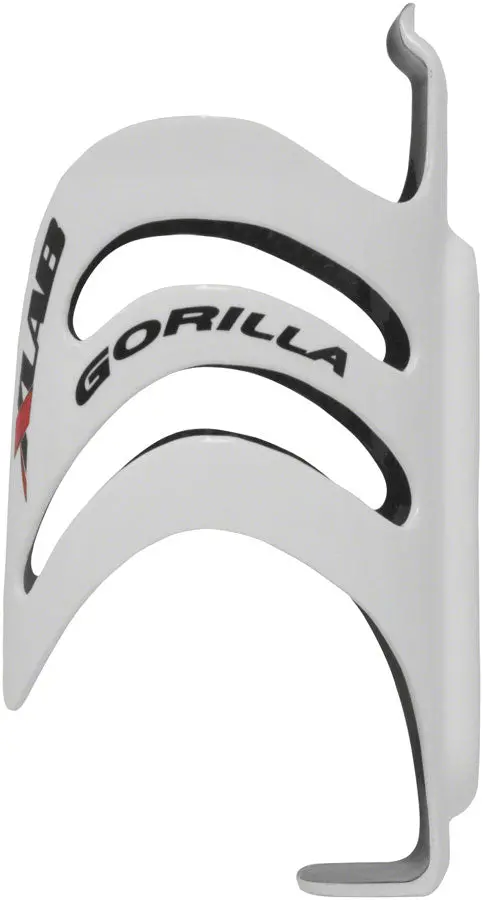 X-Lab Gorilla Hg Water Bottle Cage Wht/Blk 1
