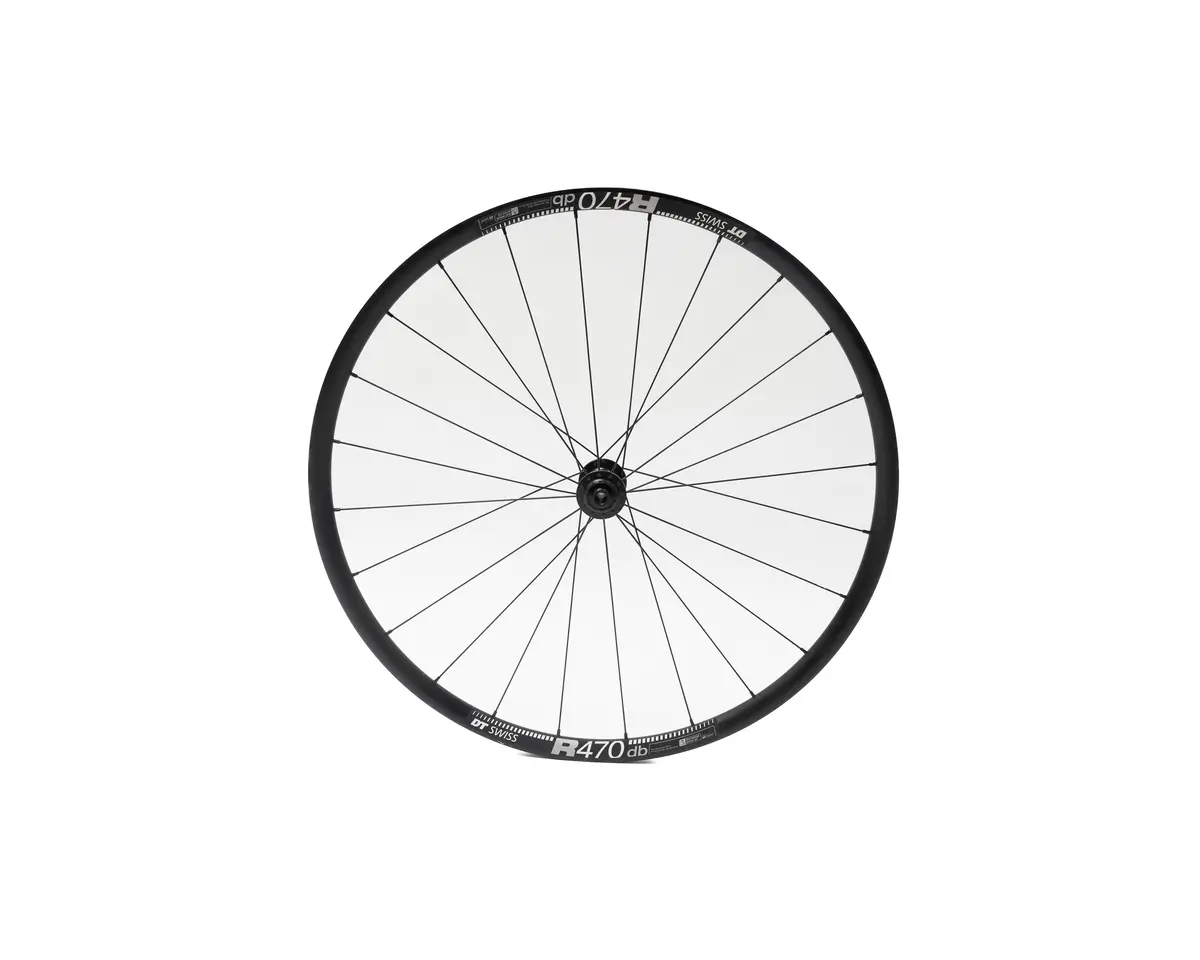 Dt Swiss Wheel 350/Dt R470db Fr 700 12 X 100Mm Cl Blk (New Other) 1
