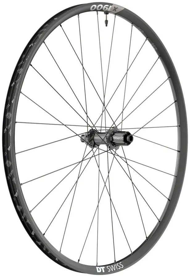 Dt Swiss X 1900 Spline 25 Rear Wheel - 29", 12 X 142Mm, Center-Lock, Hg 11 Mtn, Black 1