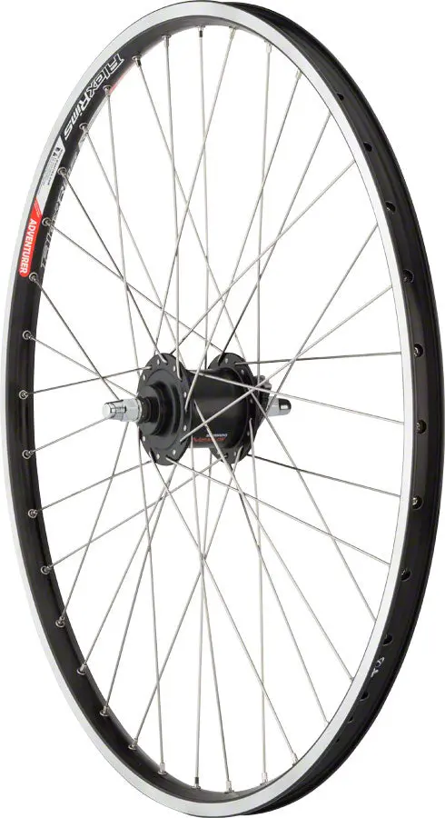 Quality Wheels Value Double Wall Series Dynamo Front Wheel 1