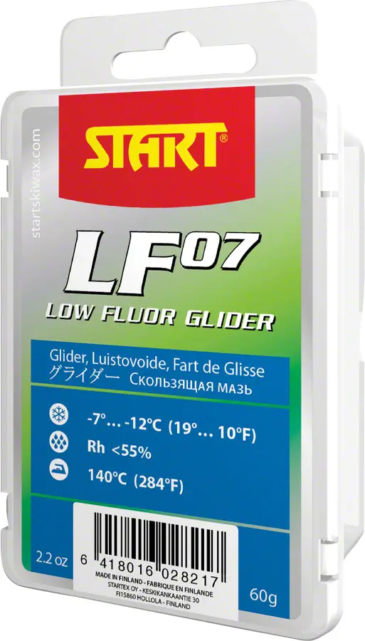 Start Lf-07 Low Fluorinated Glide Wax: Blue, 60G 1