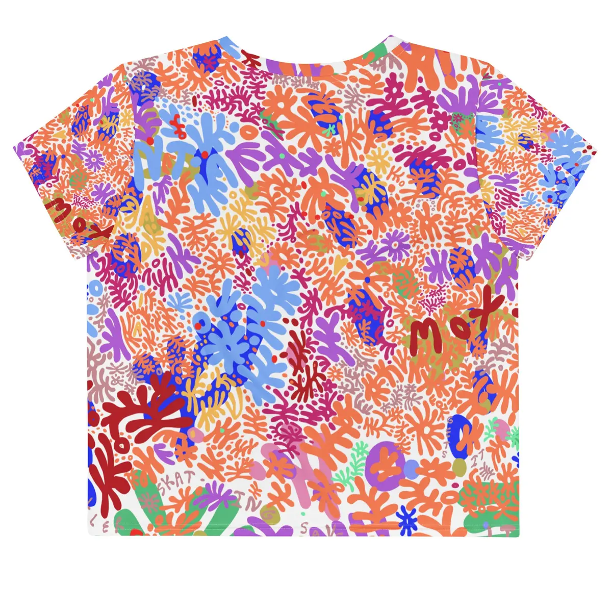 Bent Weird Light'n Up Crop Tee 2