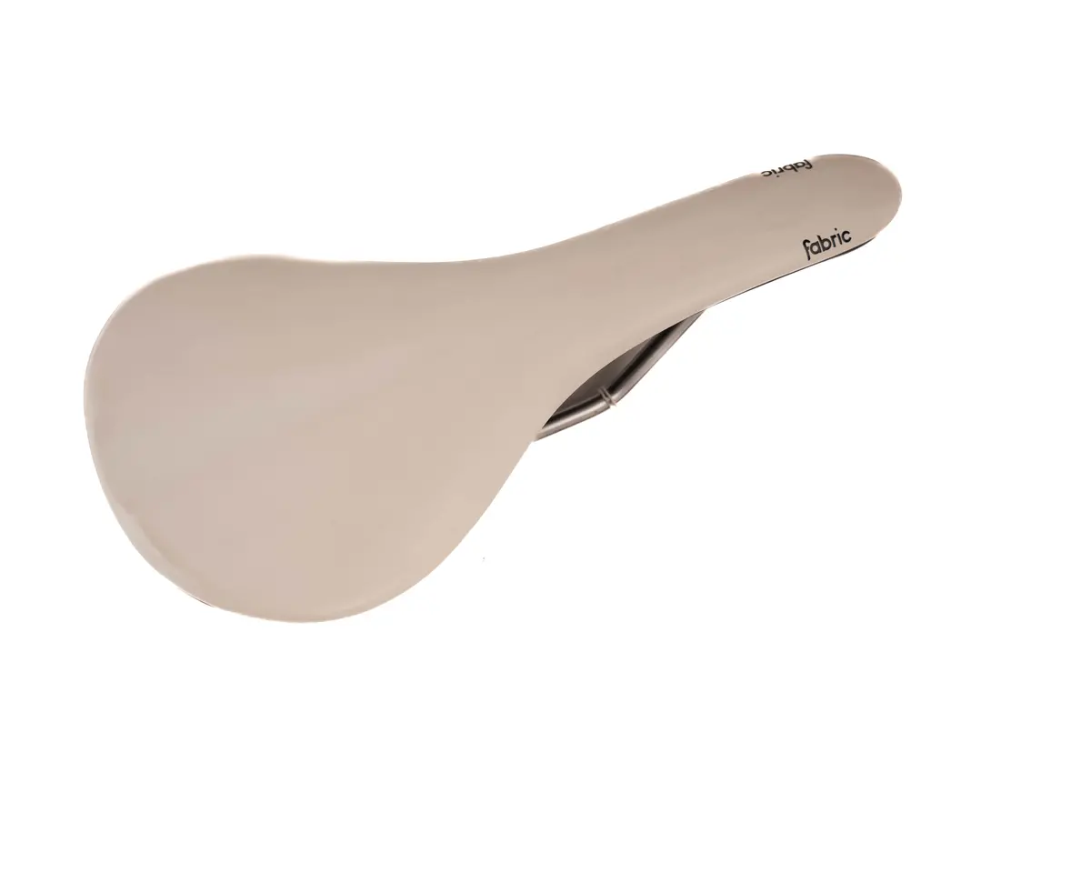 Fabric White Flat Saddle 143 1