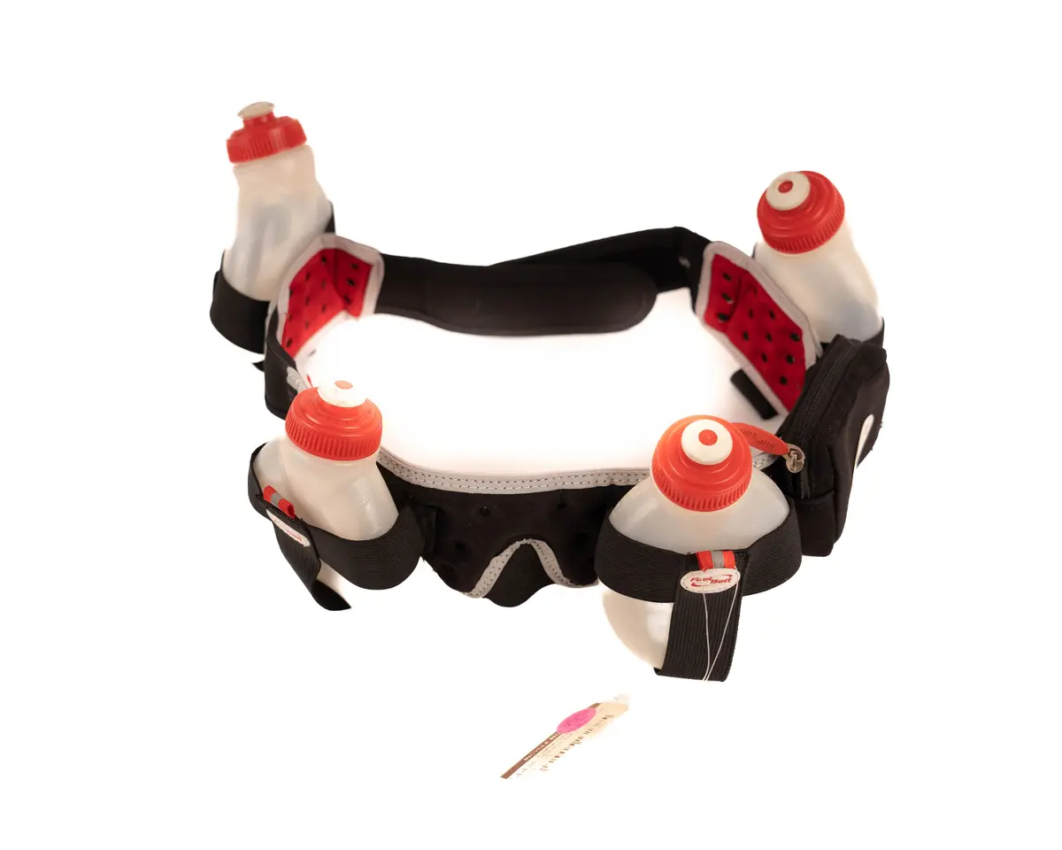 Fuelbelt Helium 4-Bottle Hydration Belt: Blk Sm (27-29") 1
