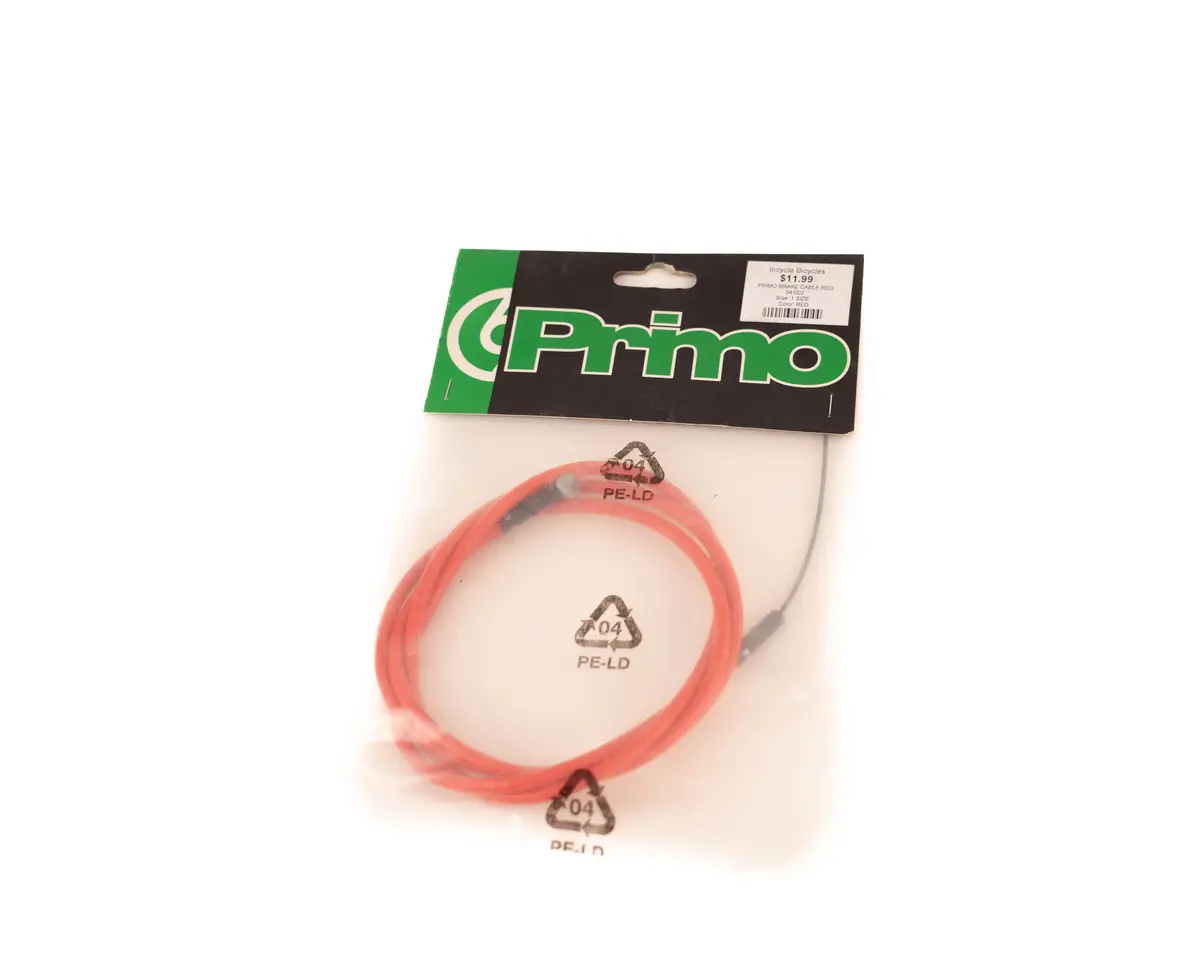 Primo Brake Cable Red 1