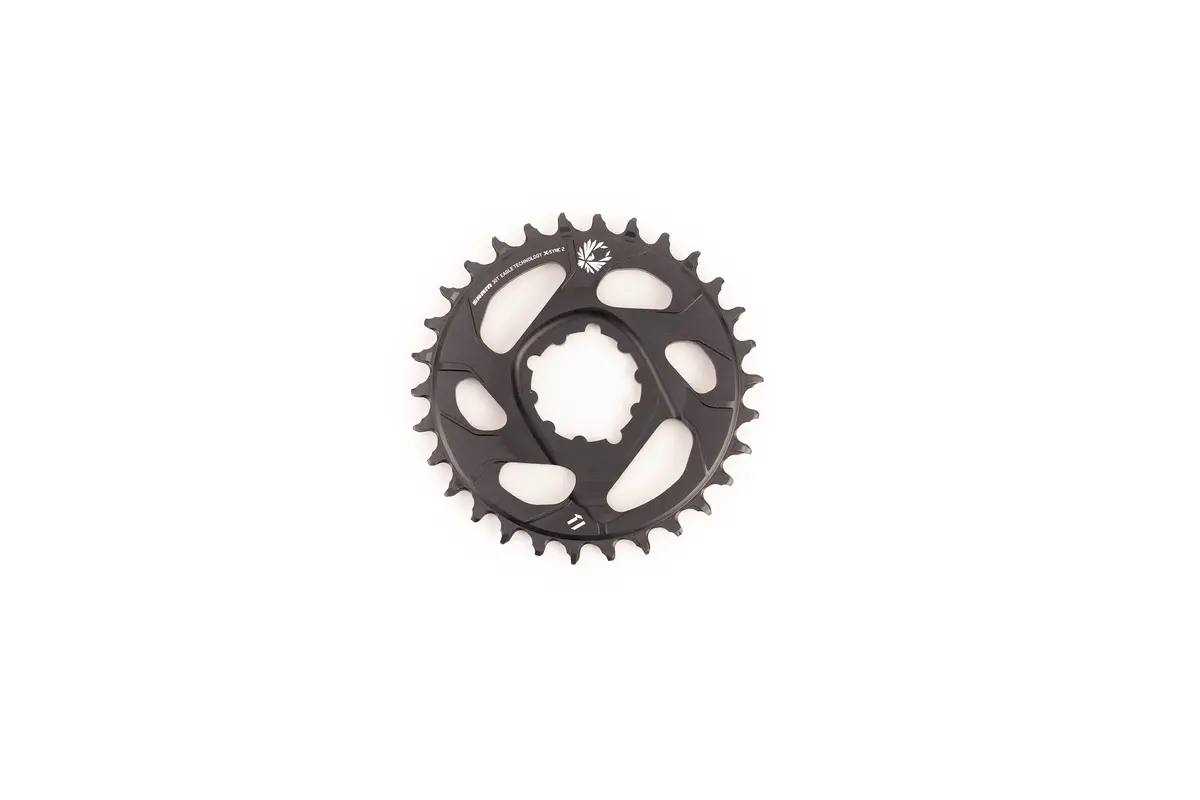 Sram X-Sync2 30T Direct Mount Chainring With -4Mm Offset For Eagle Fat Bike Cranks 1