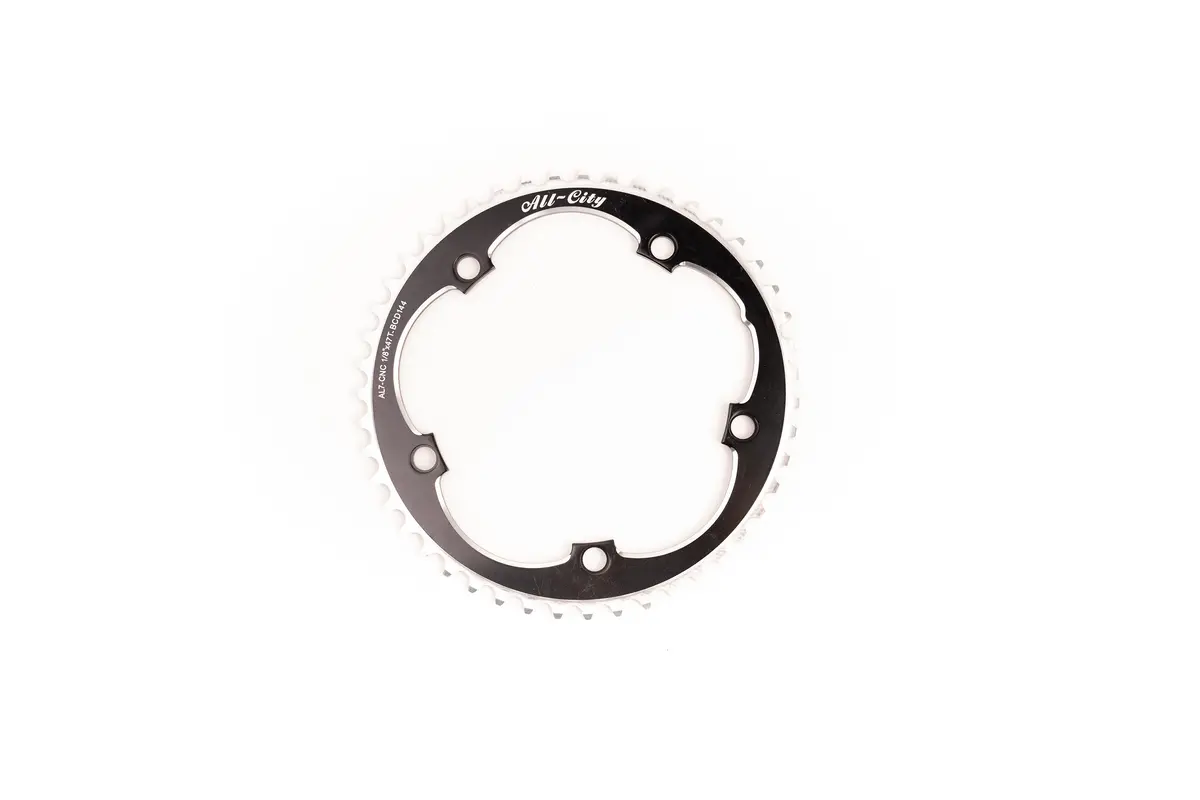 All-City 47T 144 1/8 612 Track Ring Blk 1